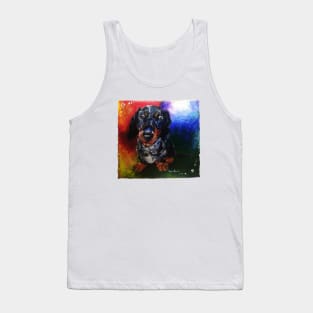 All the colours of a dachshund Tank Top